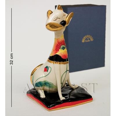 Фигурка "Кот" 18x17,5x33 см., фарфор Pavone, Италия