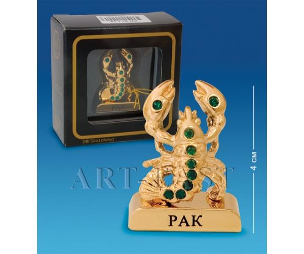 Фигурка "Знак Зодиака - Рак", 4 см., Crystal Temptations, США