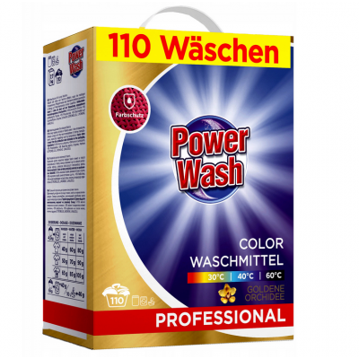 Стиральный порошок для цветного белья Power Wash 7,7 кг