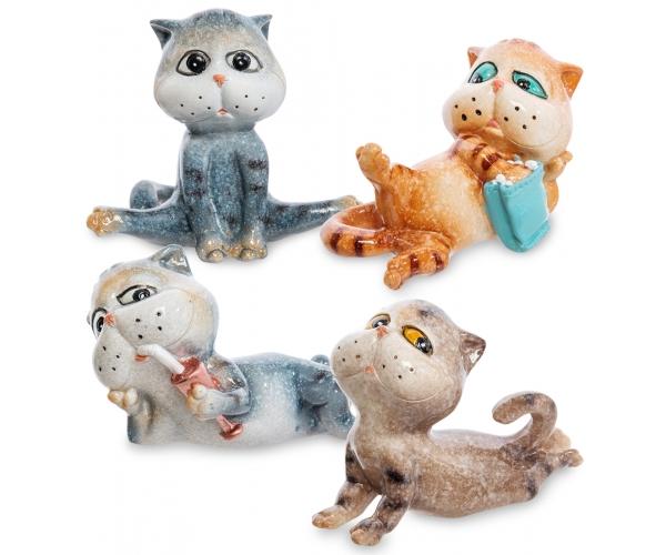 Комплект фигурок 4 шт. "Котики", 9 см., MN- 03