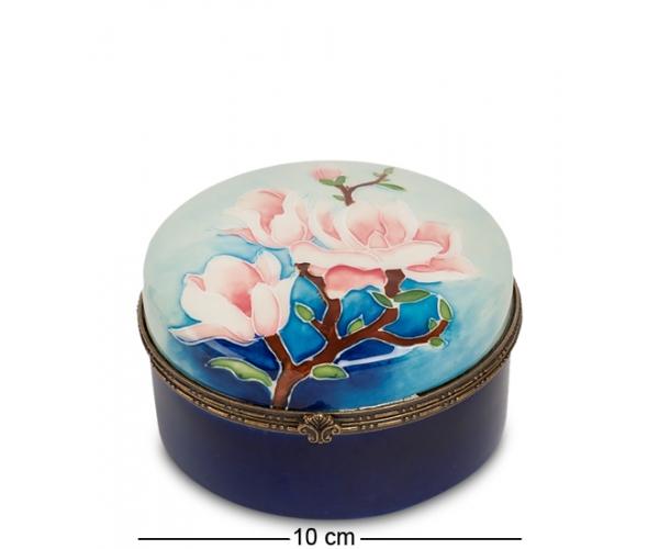 Шкатулка 10x10x6 см., фарфор Pavone, Италия