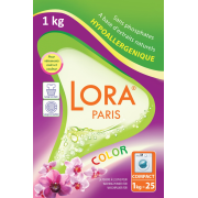 Стиральный порошок для цветного Lora Paris Color, концентрат 1000 г