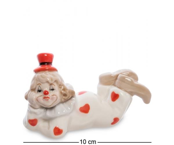 Фигурка "Клоун", 10х4х6 см., фарфор