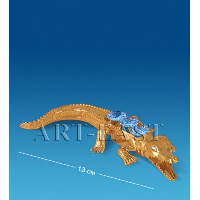 Фигурка "Крокодил" 13,5x8x2 см., Crystal Temptations, США
