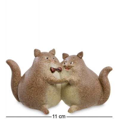 Фигурка ''Кот с кошкой'', 11 см., полистоун