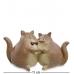 Фигурка ''Кот с кошкой'', 11 см., полистоун