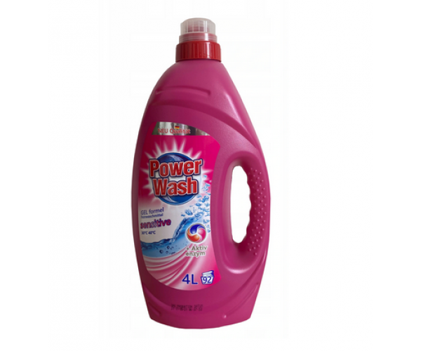 Средство для деликатной стирки Power Wash Professional Sensitive 4л 