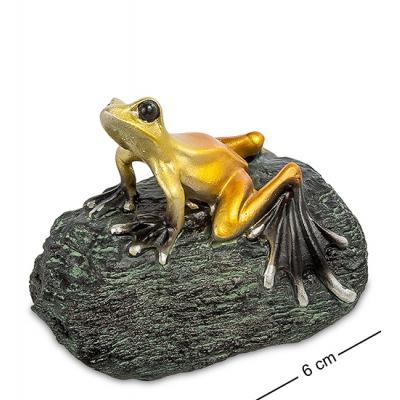 Фигурка "Лягушка" 9x6x6,5 см., полистоун 