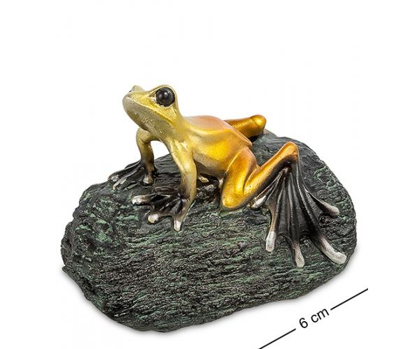 Фигурка "Лягушка" 9x6x6,5 см., полистоун 