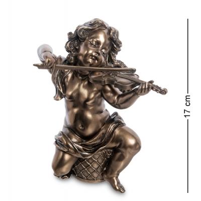 Статуэтка "Херувим со скрипкой", 14х5,5х17,5 см., Veronese, Гонконг