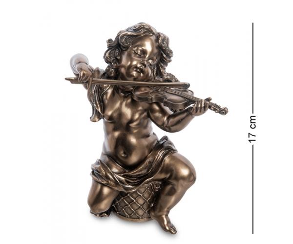Статуэтка "Херувим со скрипкой", 14х5,5х17,5 см., Veronese, Гонконг
