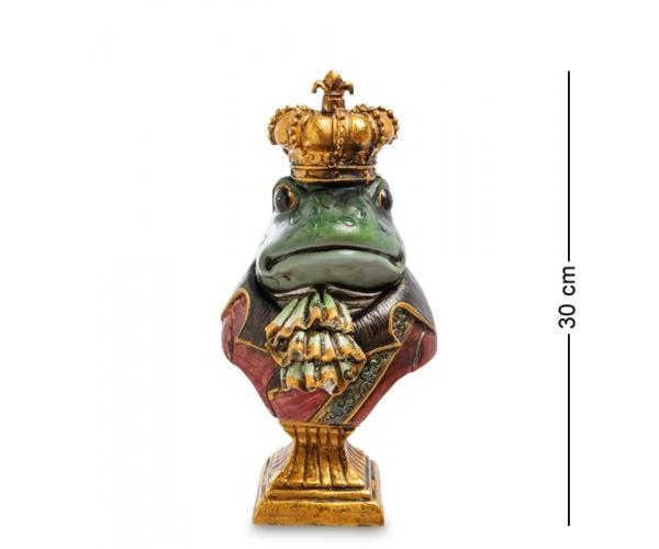 Статуэтка "Лягушка Джей Пи Гросс" 15,5x13x30 см., полистоун Noble Style 