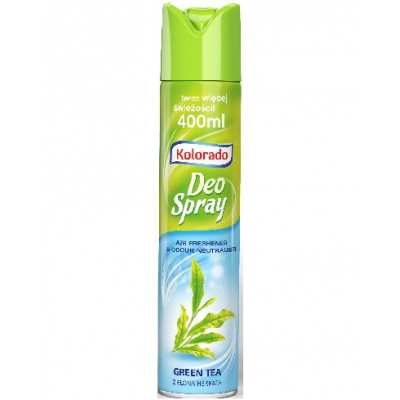 Освежитель воздуха Kolorado Deo Spray, зелёный чай 400мл
