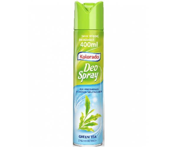 Освежитель воздуха Kolorado Deo Spray, зелёный чай 400мл