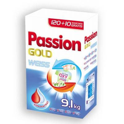 Стиральный порошок-концентрат Passion Gold Weiss, для белого 9,1 кг