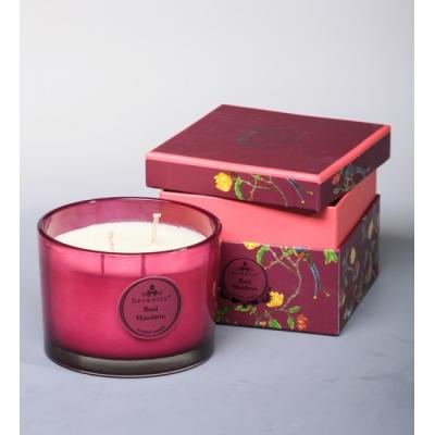 Ароматическая свеча "Базилик и мандарин" Serenity Candles, Австралия