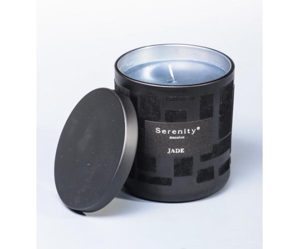 Ароматическая свеча "Jade Black" Serenity Candles, Австралия