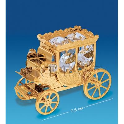 Фигурка "Карета" 7,5x3,5x5 см., Crystal Temptations, США