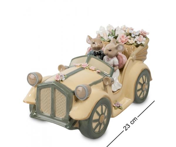 Музыкальная фигурка "Свадебная пара" 23x12x12 см., Pavone, Италия
