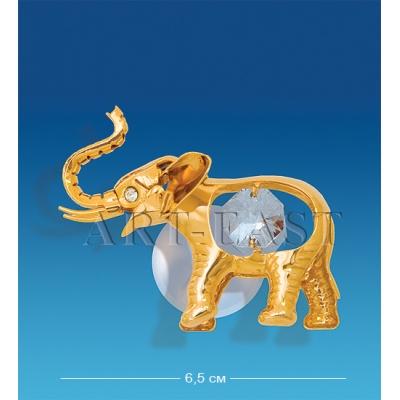 Фигурка на магните "Слоник", 7x3,5x5,5 см., Crystal Temptations, США