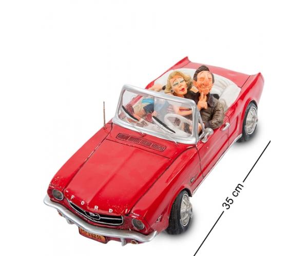 Статуэтка автомобиль 35x15x13 см., полистоун Forchino, Франция