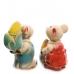 Комплект фигурок 2 шт. "Мышки", 8,5 см
