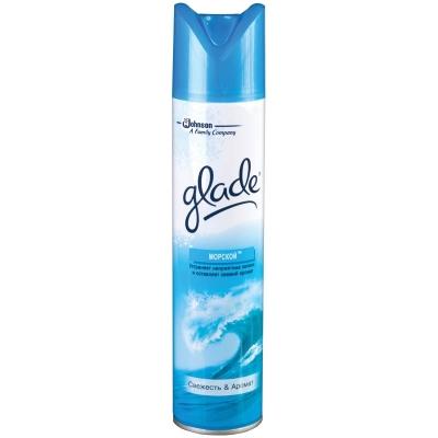 Освежитель воздуха Glade, морская свежесть 300мл