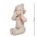 Фигурка "Девочка на пляже" 4,5x6x7,5 см., фарфор Pavone, Италия