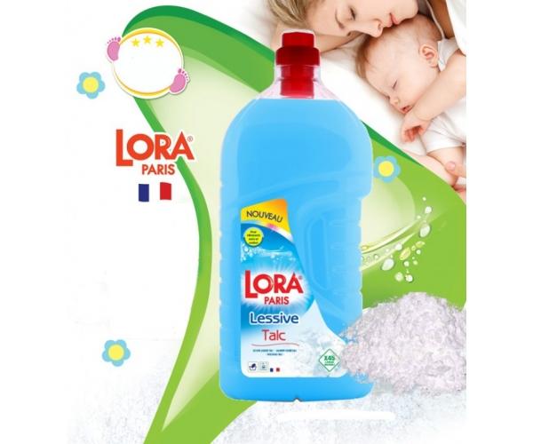 Гель для стирки детских вещей Lora Paris аромат Алоэ Вера с Тальком 3 л 