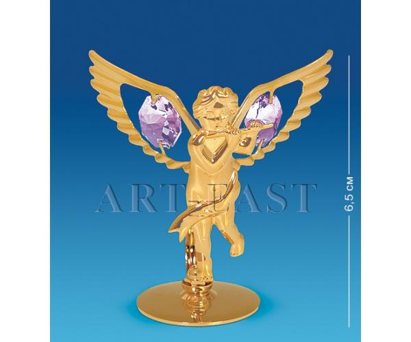 Фигурка "Амур" 6,5x3x6,5 см., с цвет. крист. Crystal Temptations, США