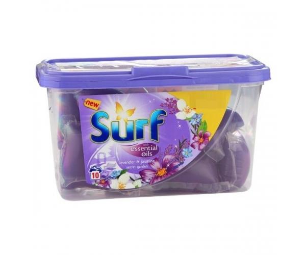 Капсулы для стирки универсал Surf Essential Oils 10 шт
