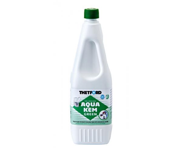 Жидкость для биотуалета Thetford Aqua Kem Green 1.5 л,  для нижнего бака