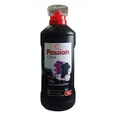 Гель для стирки Passion Gold 3 in 1 для темных и черных вещей 2 л