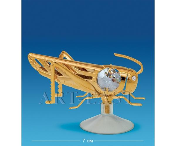 Фигурка на магните "Кузнечик" 7,5х5х4,5 см., Crystal Temptations, США