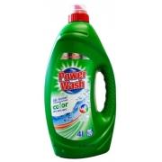 Жидкое стиральное средство Power Wash для стирки цветного белья 4 л