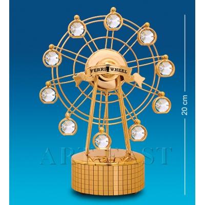 Музыкальная фигурка "Колесо обозрения" 14x8x20 см., Crystal Temptations, США