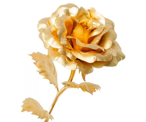 Роза 26 см., Gold Leaf Италия