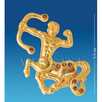 Фигурка знак зодиака на магните "Стрелец" 5,5x5x0,5 см., Crystal Temptations, США