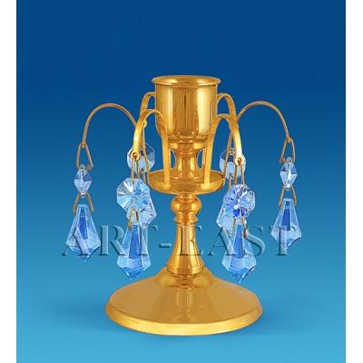 Подсвечник Венеция 9 см., Crystal Temptations, США