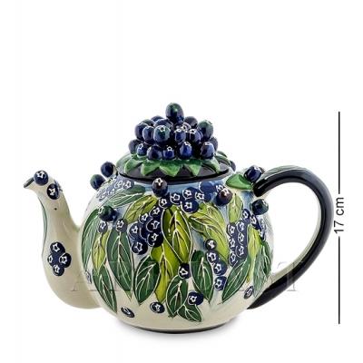 Заварочный чайник "Голубика" 1.5 л., Blue Sky, Италия