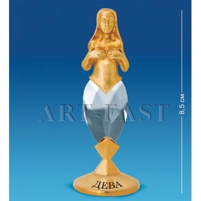 Фигурка "Знак Зодиака - Дева", 3,5x3,5x8 см., Crystal Temptations, США