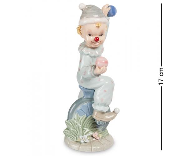 Фигурка "Клоун на уницикле" 7x7,5x17 см., Pavone, Италия