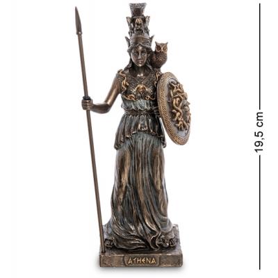 Статуэтка "Афина - Богиня мудрости и справедливой войны", 7х6х20 см., Veronese, Гонконг