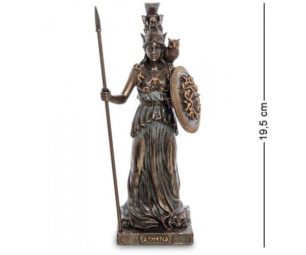 Статуэтка "Афина - Богиня мудрости и справедливой войны", 7х6х20 см., Veronese, Гонконг