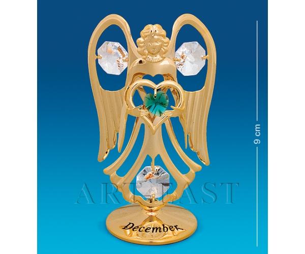 Фигурка "Ангел" - декабрь 5,5x4x9 см., Crystal Temptations, США