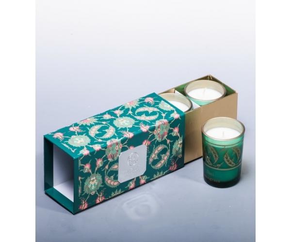 Набор из 3 свечей аром. "Тайский лемонграсс" Serenity Candles, Австралия