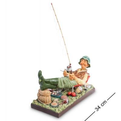 Статуэтка "Рыбак" 34x18x25 см., полистоун Forchino, Франция