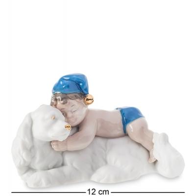 Фигурка "Празднуем вместе" 12x6,5x8 см., фарфор Pavone, Италия