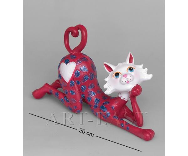 Фигурка "Кошка ГлаМур", 20x6x12 см., полистоун SK Gifts