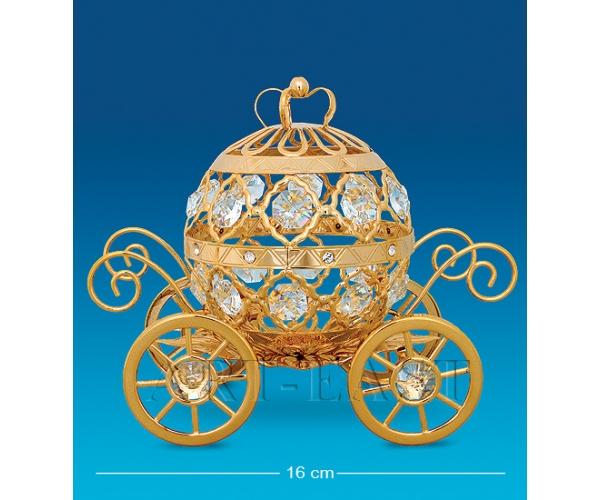 Фигурка "Карета" 16x9,5x13,5 см., Crystal Temptations, США